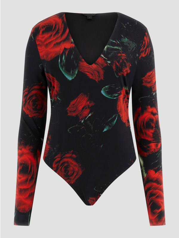 Eco Bianca Printed Bodysuit | GUESS