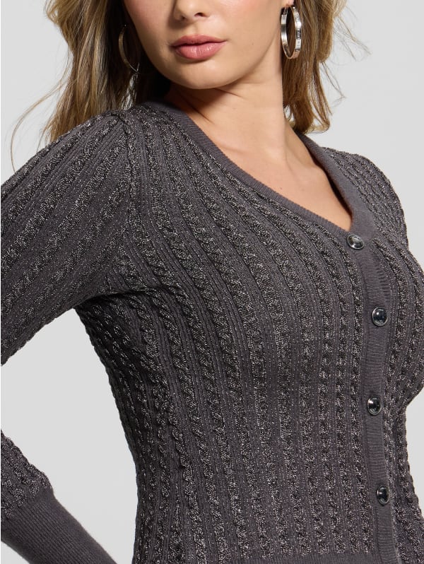 Josie V-Neck Cardigan Sweater | GUESS Josie V-Neck Cardigan Sweater | GUESS