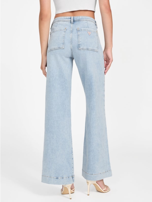 Eco Zoya Wide-Leg Jeans | GUESS
