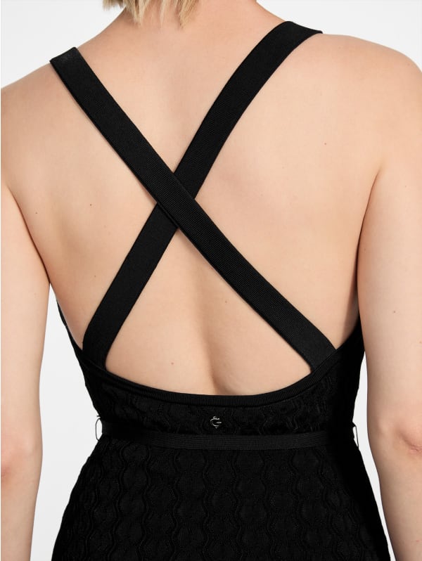 Silvie Cutout Mirage Dress | GUESS