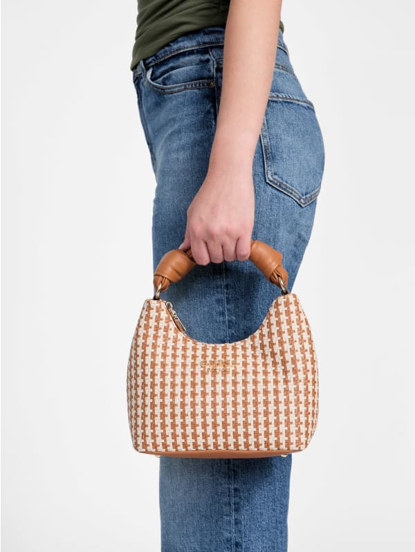 ☆EMIS☆ SQUARE HOBO BAGIVORY m1037_1333859 HOBO Crossfire Black Leather Crossbody Messenger Bag