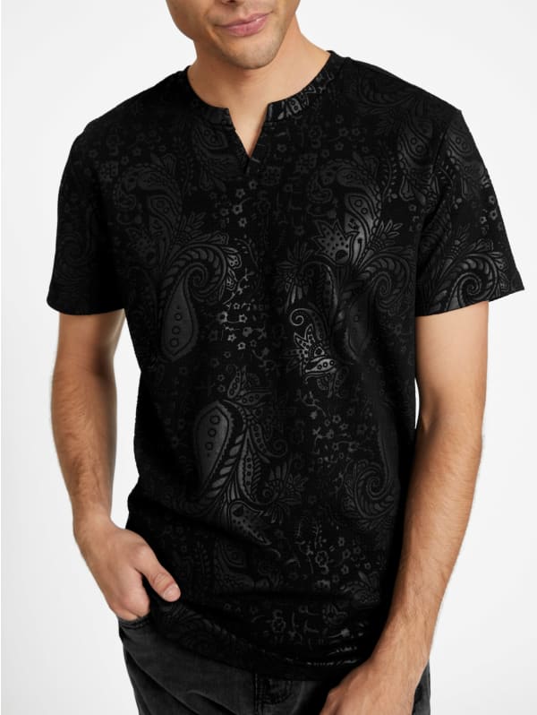 Haulie Slit Tee | GUESS Factory