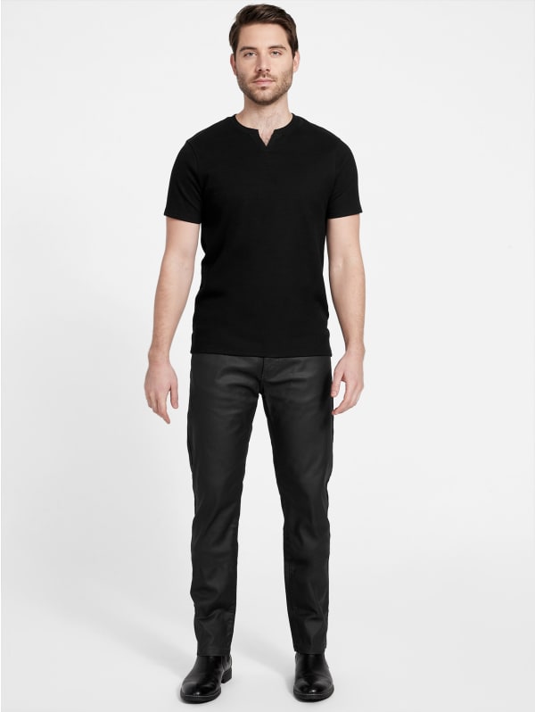 激安通販特集！ Harlem Ultra-Slim Factory GUESS | Jeans Zip Coated バッグ