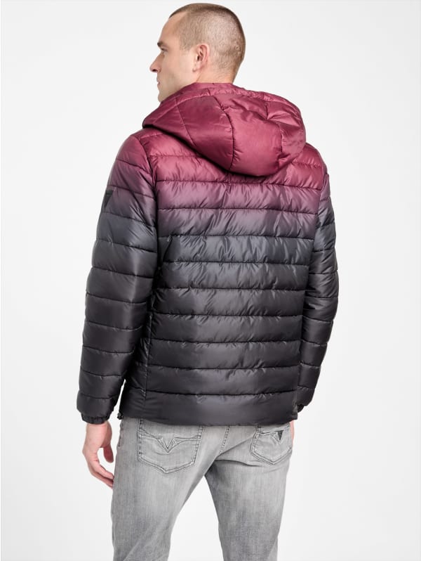 Harrison Ombre Puffer Jacket | GUESS Factory Harrison Ombre Puffer Jacket | GUESS Factory