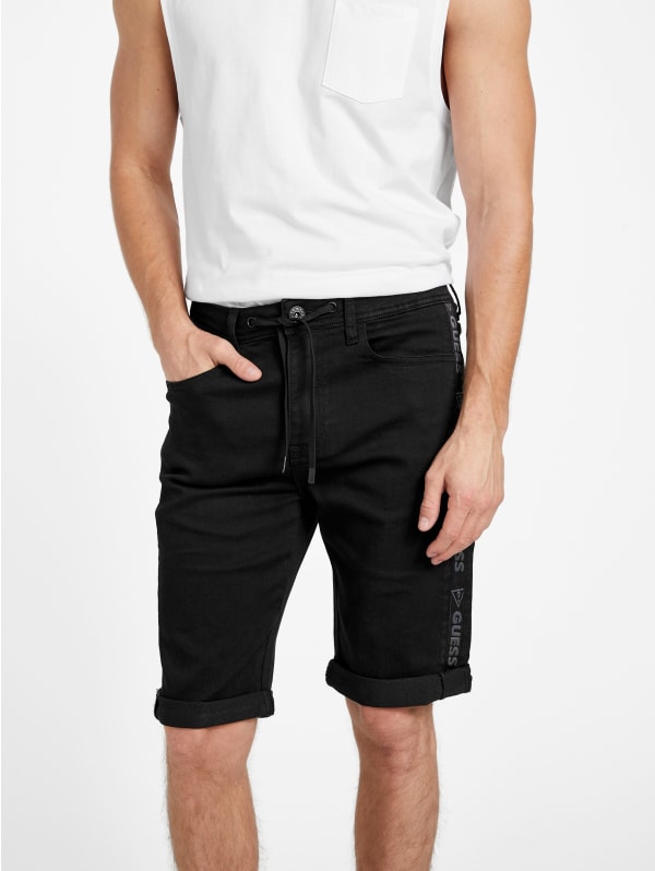 高評価アイテム Eco Tyler Drawstring Denim Shorts | GUESS Factory パンツ
