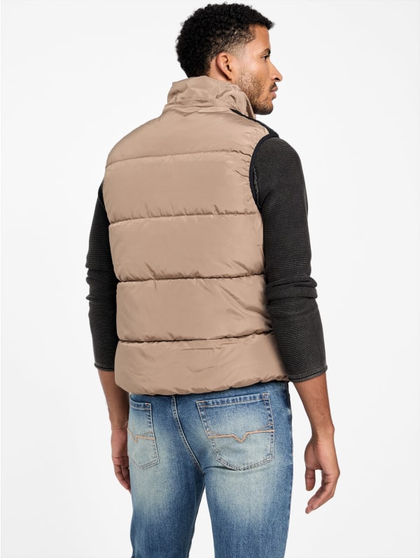 Osvald Puffer Vest | GUESS Factory