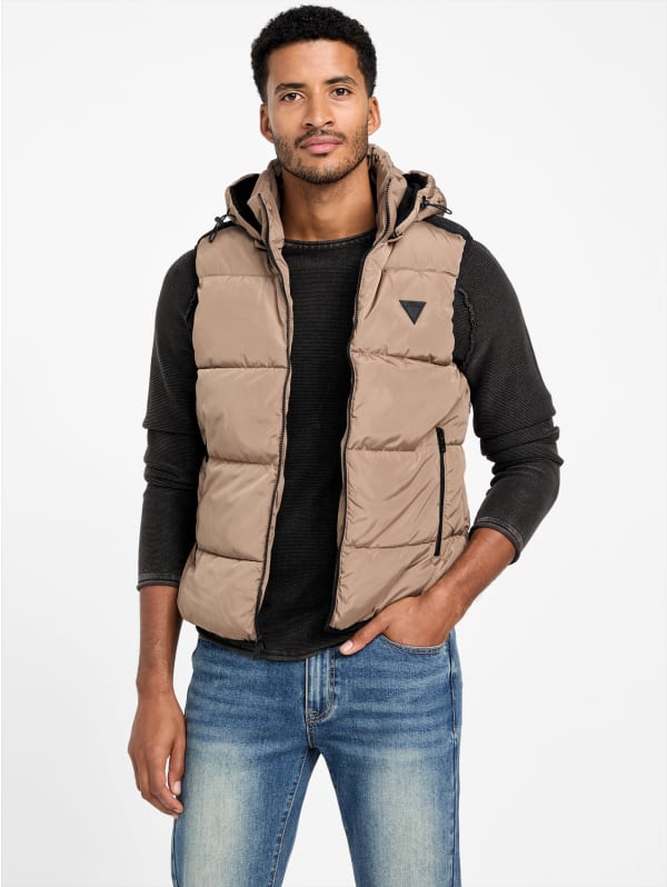 Osvald Puffer Vest | GUESS Factory