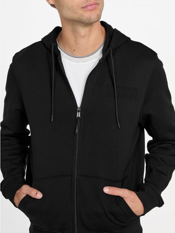 Cruz Zip-Up Hoodie | GUESS Factory Cruz Zip-Up Hoodie | GUESS Factory