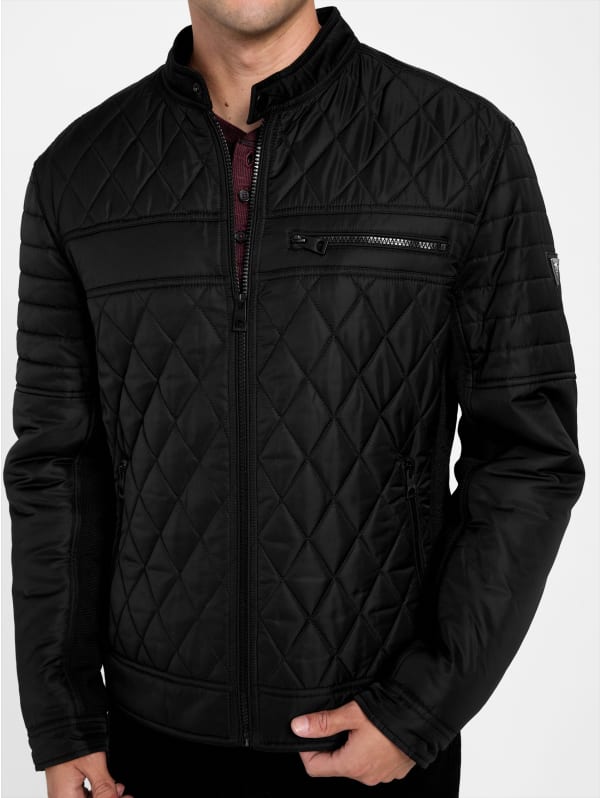 Ellie Faux-Leather Moto Jacket | GUESS Factory