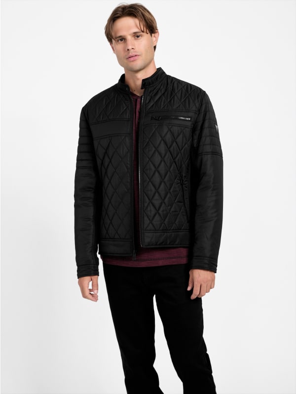 印象のデザイン Eco Zack Factory GUESS | Jacket Moto Quilted ジャケット・アウター