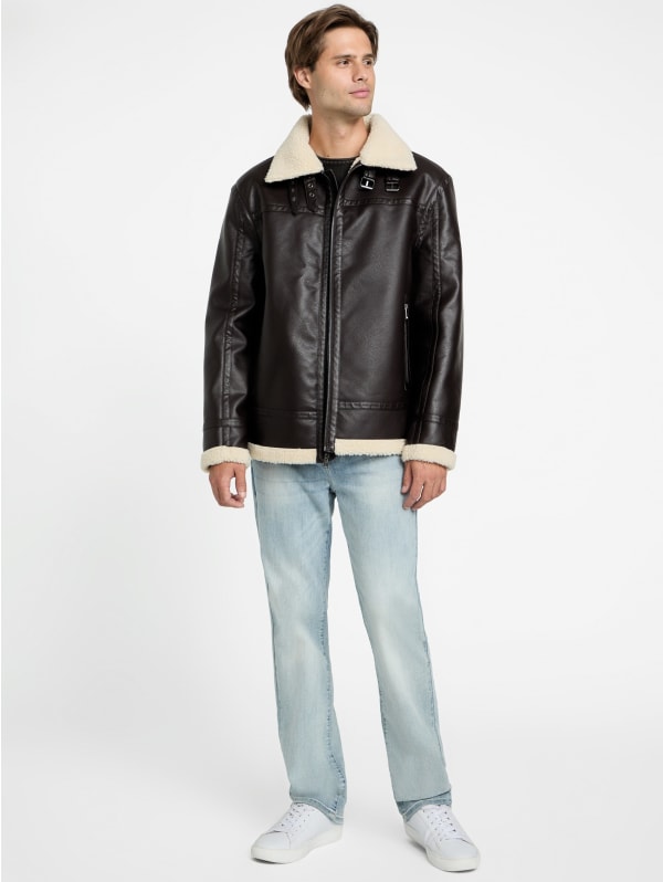 商品画像：SITRY ブルゾン アウター Synthetic Leather Short Blouson 2