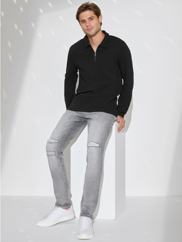 Max Zip Polo | GUESS Factory