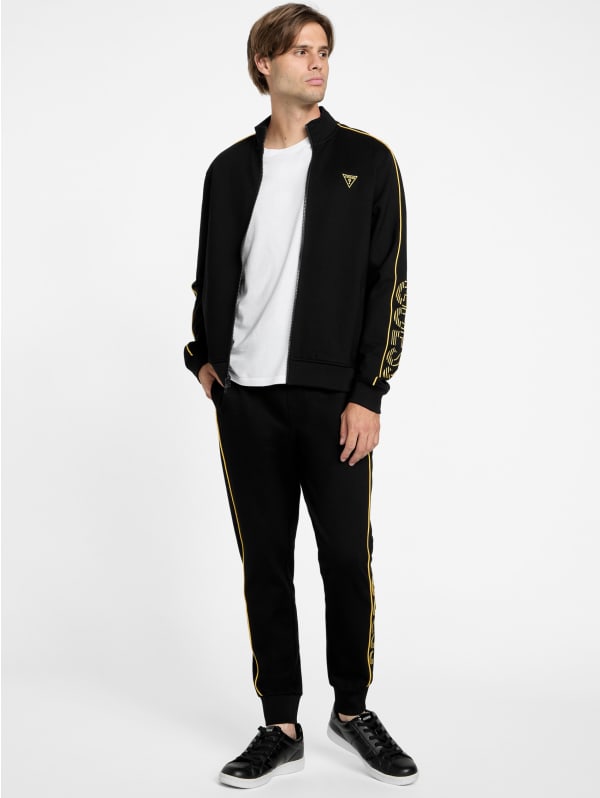 Jose Logo Zip Jacket | GUESS Factory Jose Logo Zip Jacket | GUESS Factory