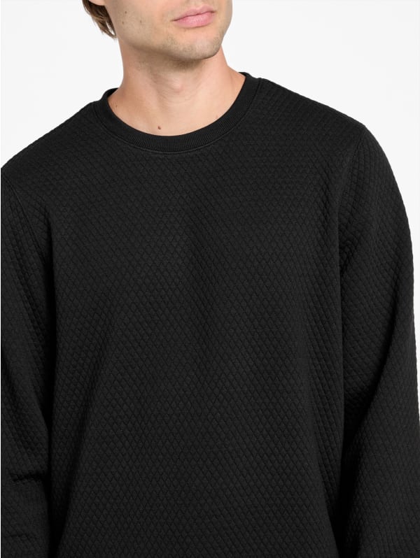 Omar Jacquard Crewneck Pullover | GUESS Factory Omar Jacquard Crewneck Pullover | GUESS Factory