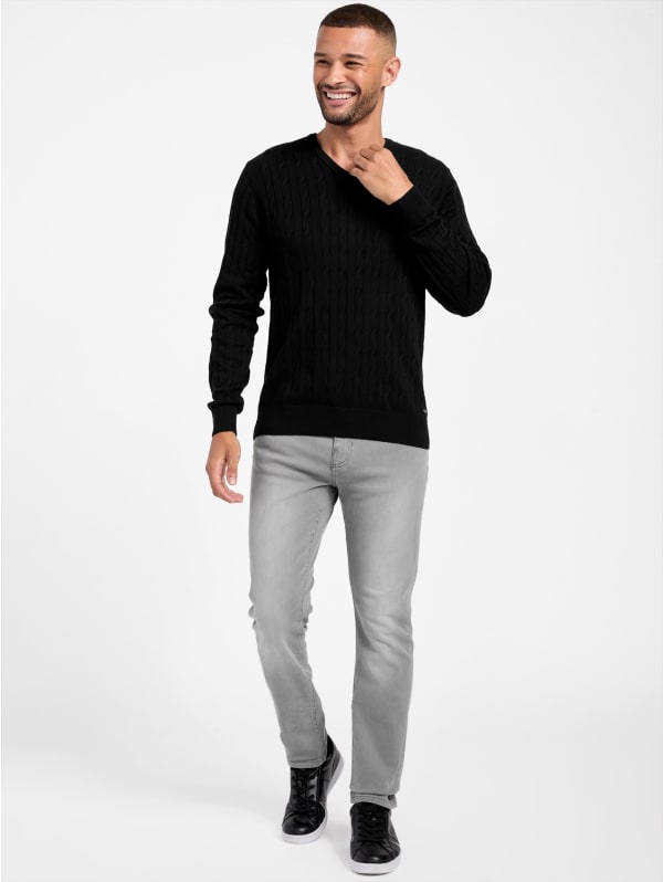 Tibbo V-Neck Sweater | GUESS Factory