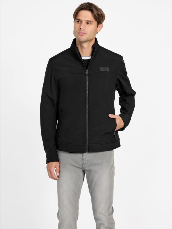 GUESS Men's Bonded Velvet Hoodie, Red Noir at Amazon Men's