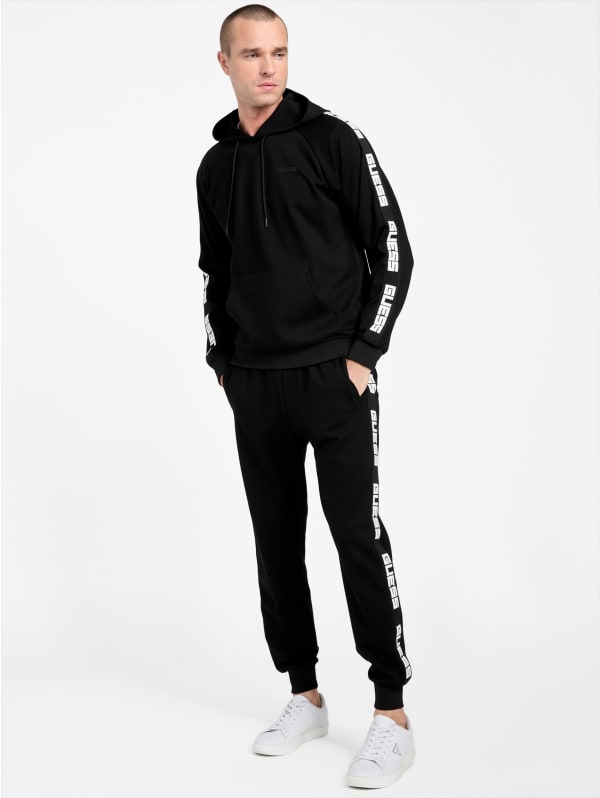 Erwin Logo-Tape Joggers | GUESS Factory