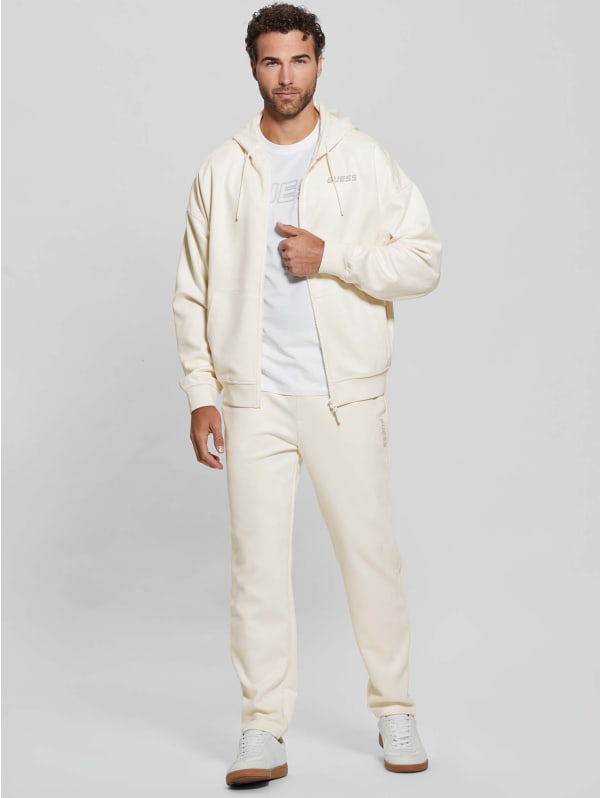Eco Daril Zip-Up Hoodie Sweatshirt | GUESS