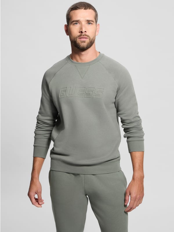 Eco Aldwin Crewneck Sweatshirt | GUESS Canada