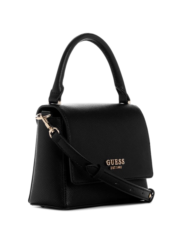 【GUESS ゲス】FEDANA TOP HANDLE FLAPミニサッチェル Fedana Top Handle Crossbody Bag | GUESS