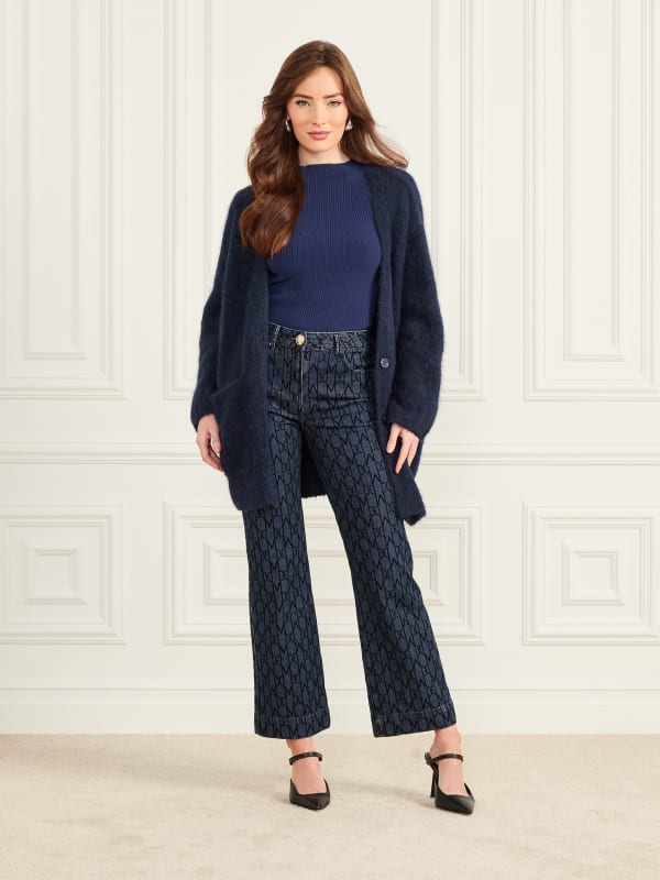 Michaela Alpaca-Blend Cardigan