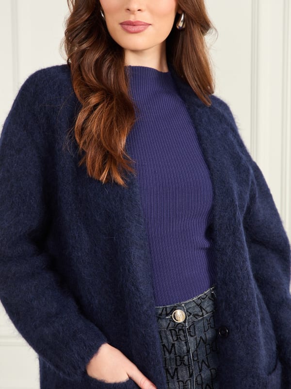 Michaela Alpaca-Blend Cardigan