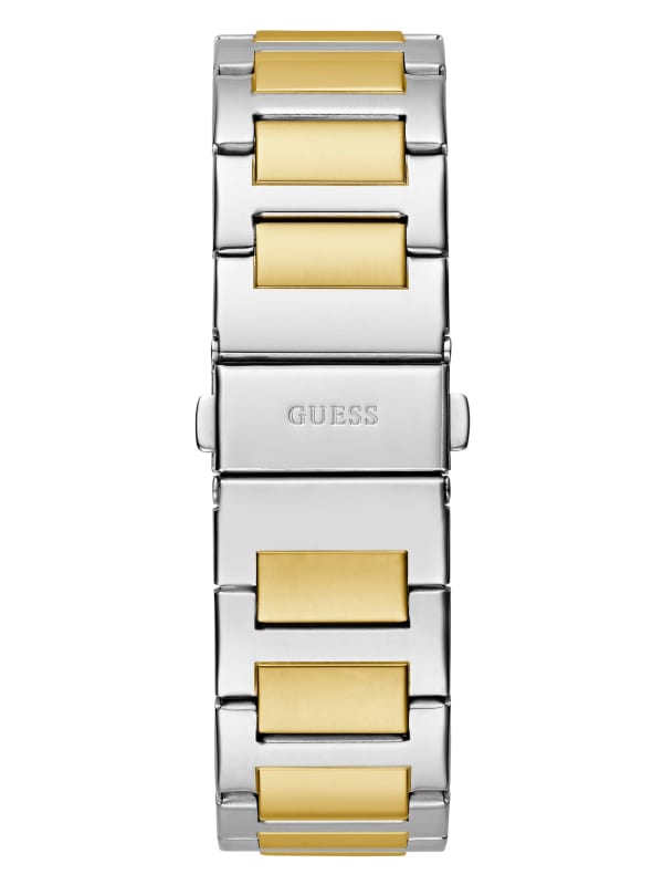 Multi-Tone Square Multifunction Watch