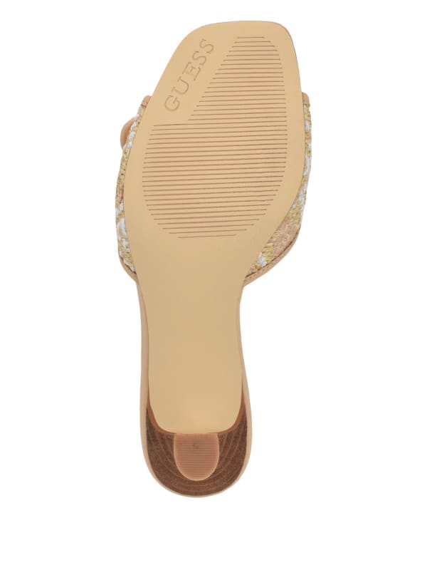 Dista Straw Kitten Heels