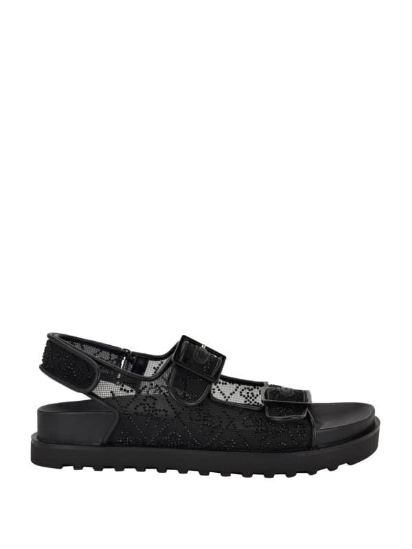 Frella Quattro G Rhinestone Sandals