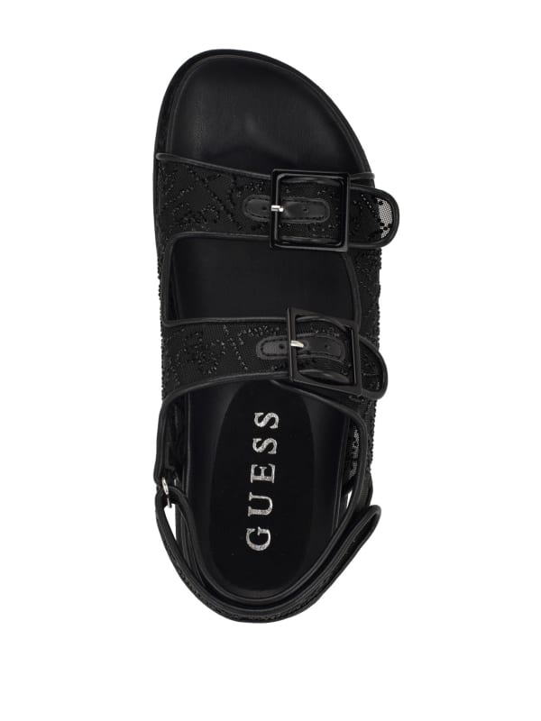 Frella Quattro G Rhinestone Sandals