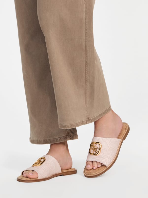 Graysie Woven Slide Sandals