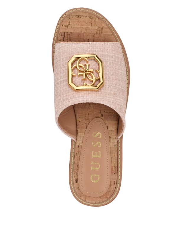 Graysie Woven Slide Sandals