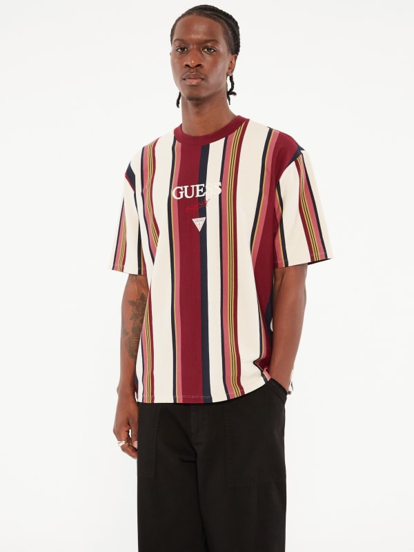 GUESS Originals Vertical Striped Tee