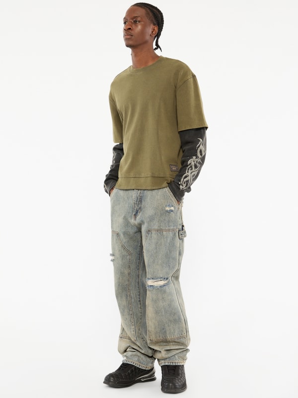 GUESS Originals Panel Carpenter Jeans