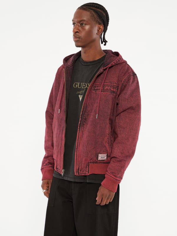 GUESS Originals Hooded Denim Jacket