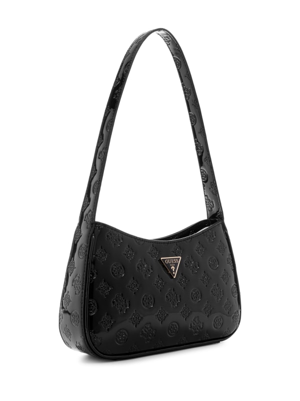 Arnela Debossed Logo Shoulder Bag