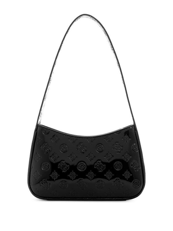 Arnela Debossed Logo Shoulder Bag