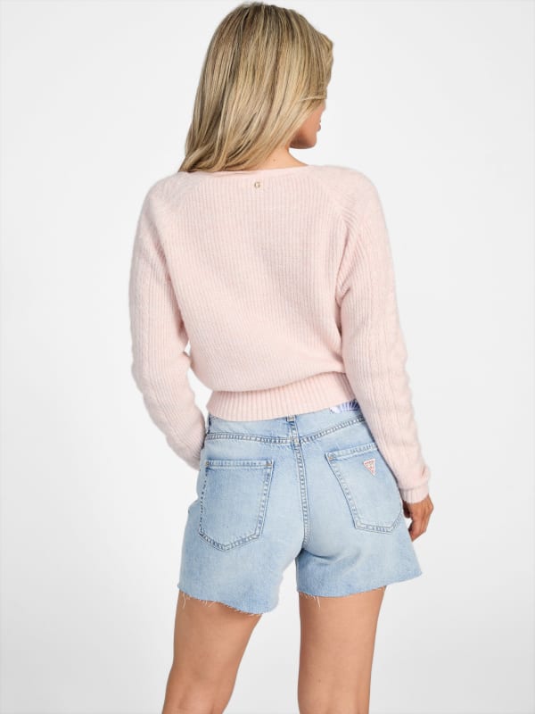 Kellie Wool-Blend Sweater Top
