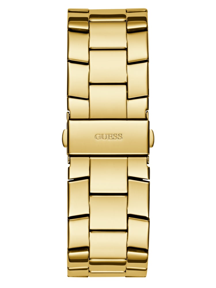 Gold-Tone Chronograph Watch