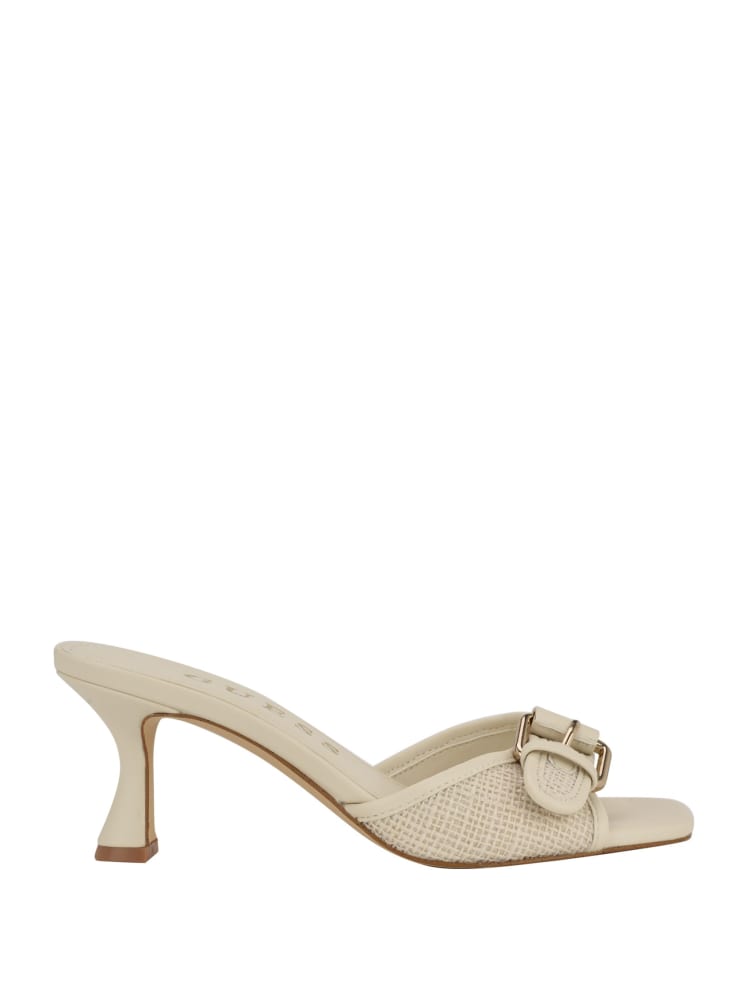 Dista Buckle Kitten Heels