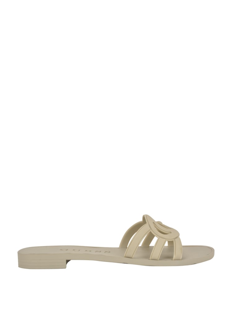Elyho Jelly Cutout Slide Sandals