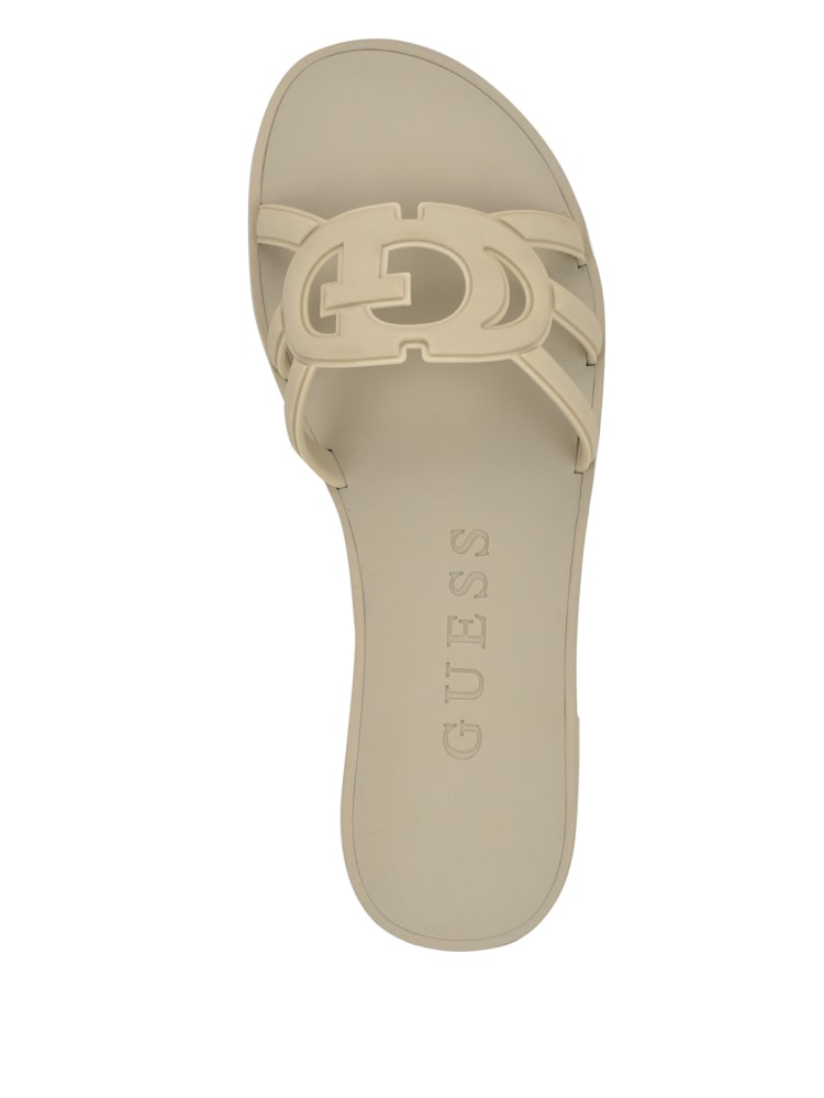 Elyho Jelly Cutout Slide Sandals