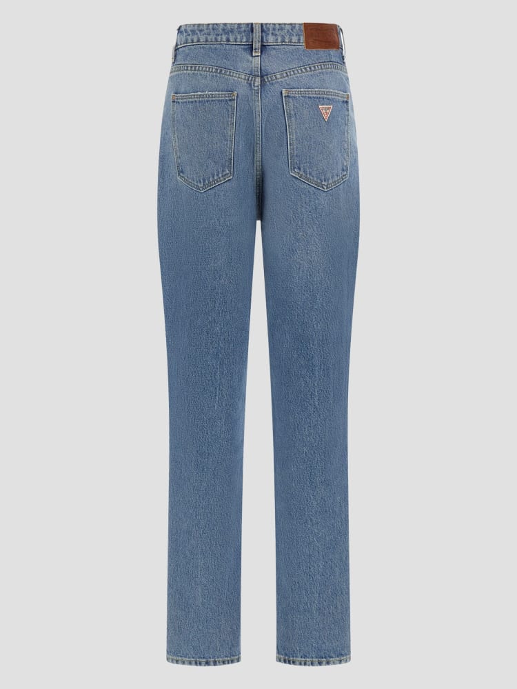 Eco Destroyed Mom Jeans
