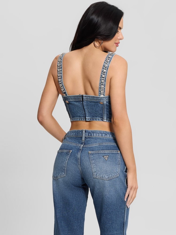 Kety Denim Bustier
