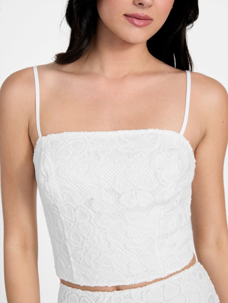 Delilah Crochet Lace Top