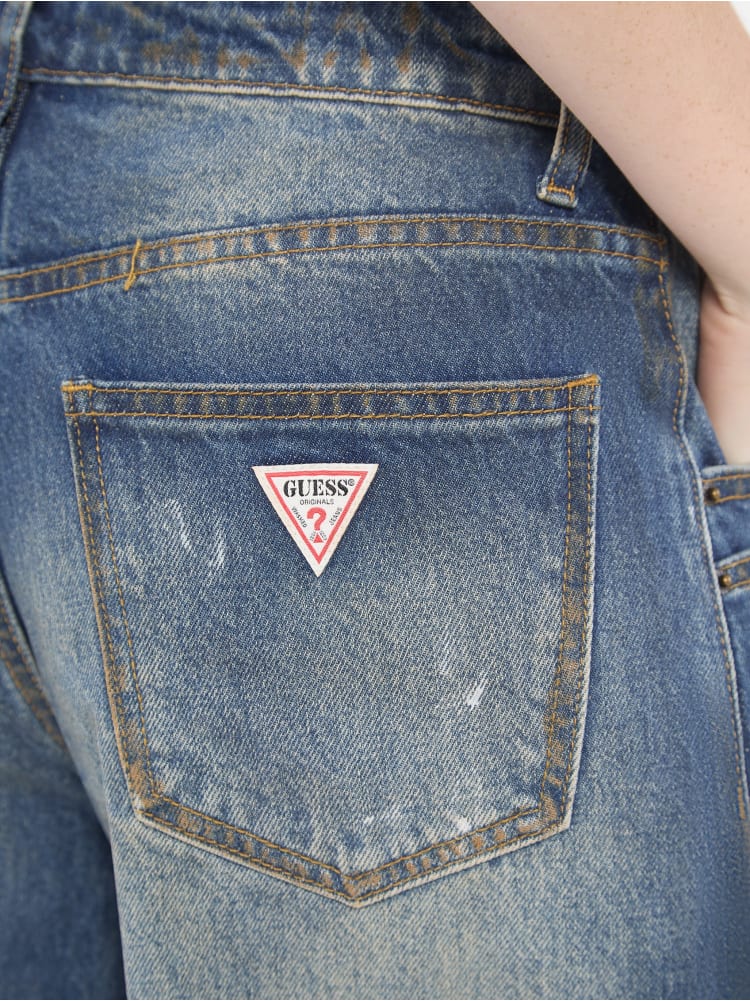 GUESS Originals Double Pocket Wide-Leg Jeans