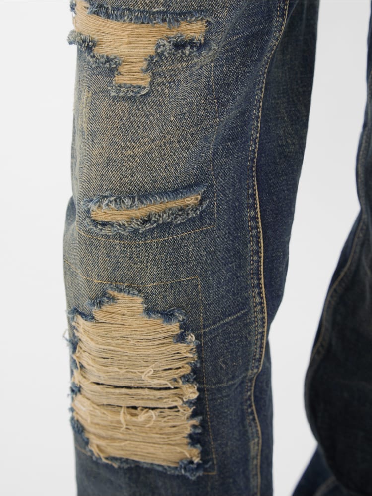 GUESS Originals Distressed Carpenter Jeans