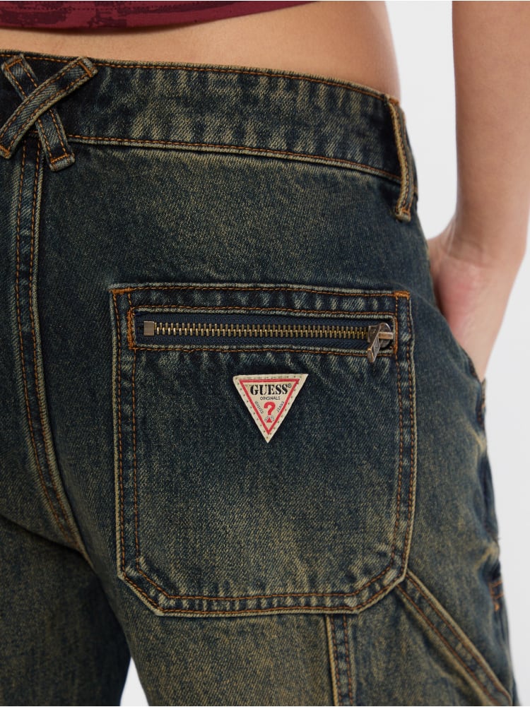 GUESS Originals Zip Carpenter Jeans