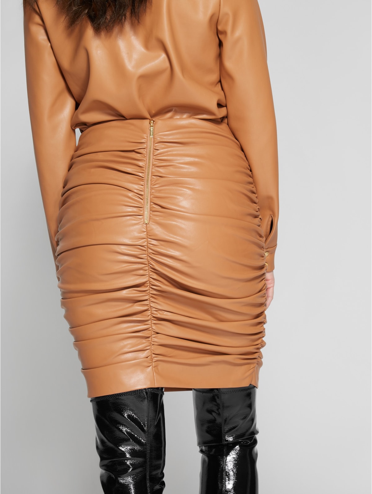 Guess leather skirt clearance