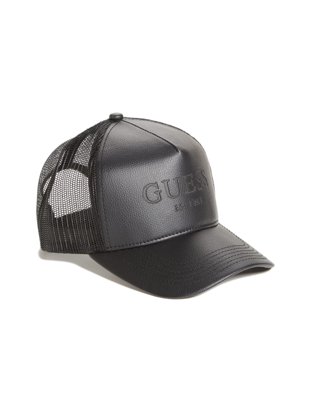 Leather mesh hat Clearance